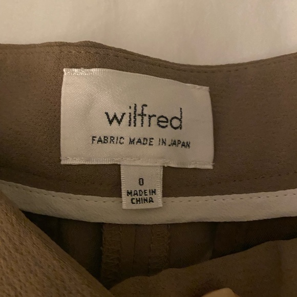 *SOLD* Wilfred Brown Wide Leg Dresspants from Aritzia - Picture 3 of 3